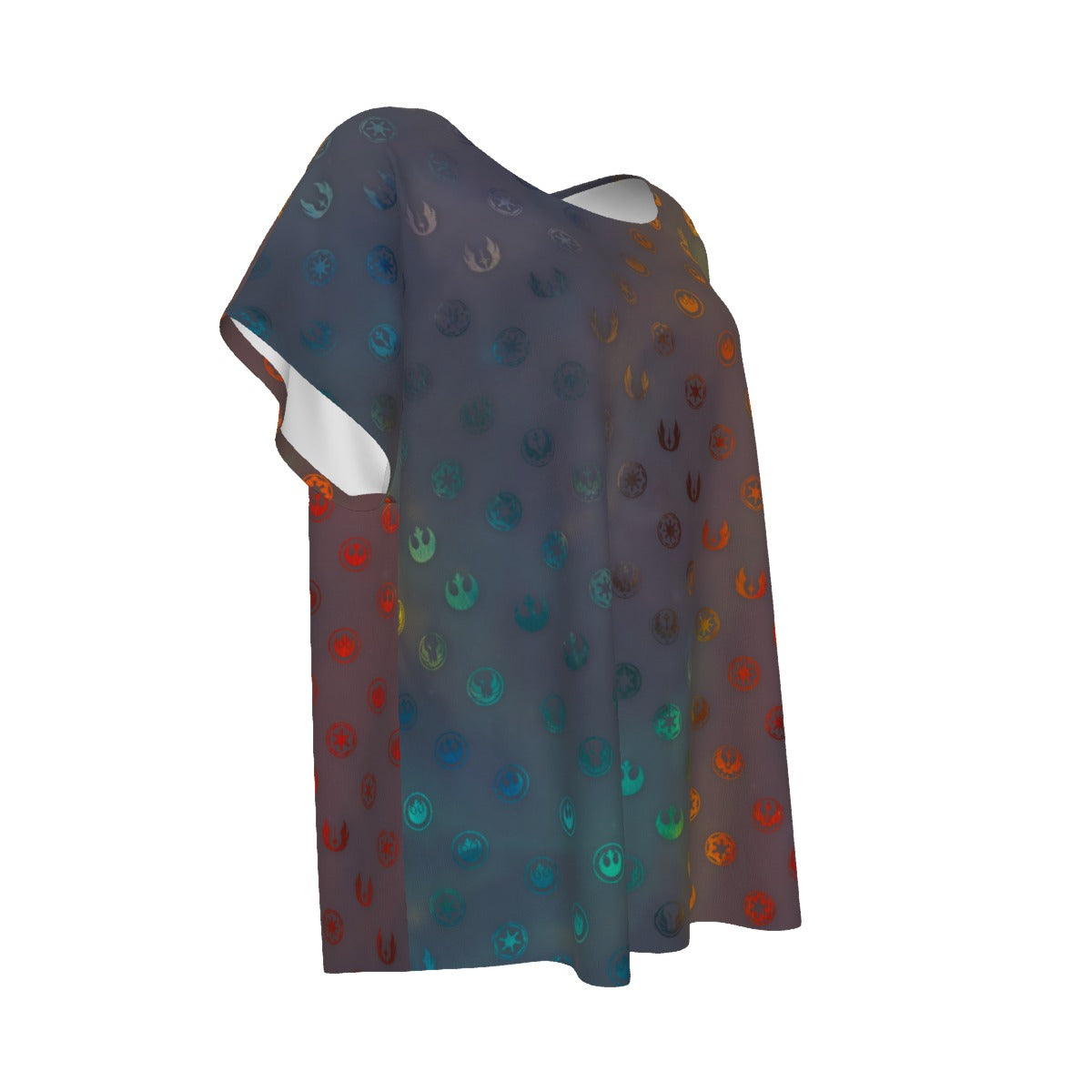 Galaxy Far Away - Women’s Relaxed Fit Scoop Tee