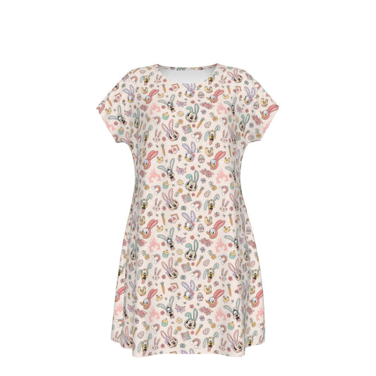 Springtime Friends Celebration - Women's T-Shirt Dress