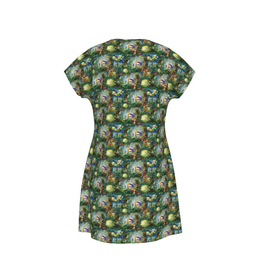 Pixie Fairy in Hollow - Women's T-Shirt Dress