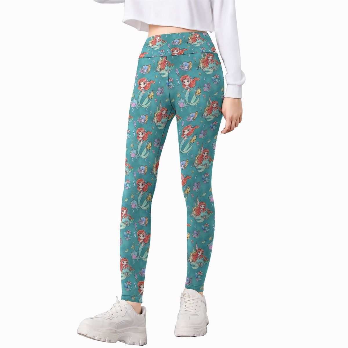 Whimsical Ocean Princess - Kid's Leggings