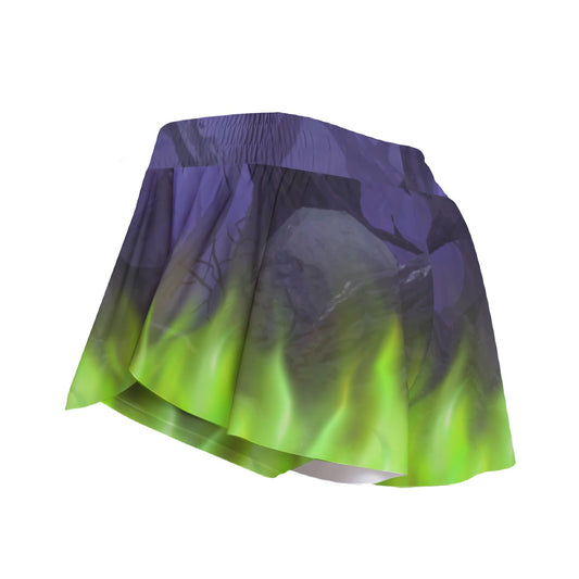 Enchanted Thorn Forest - Women's Flowy Pocket Shorts
