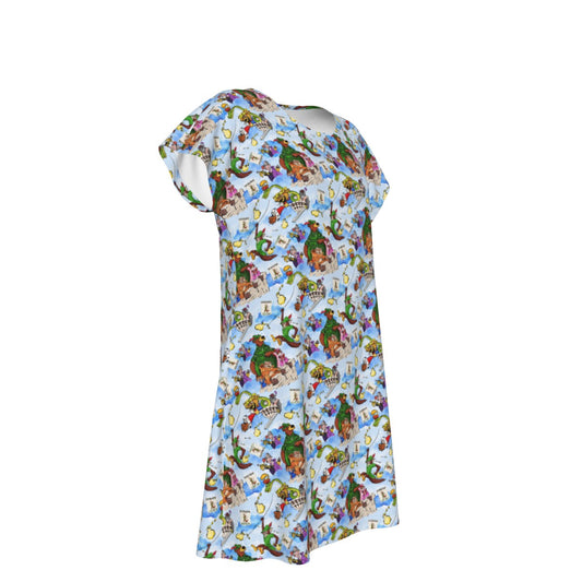 Robin Hood Adventure - Women's T-Shirt Dress