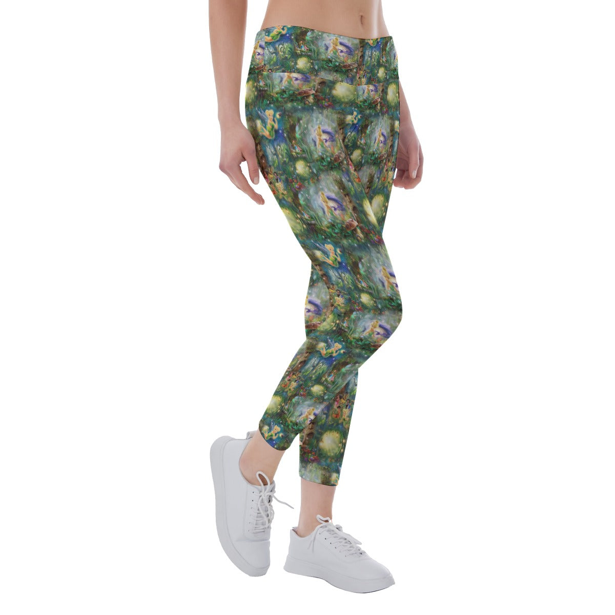 Pixie Fairy in Hollow - Women's Yoga Leggings