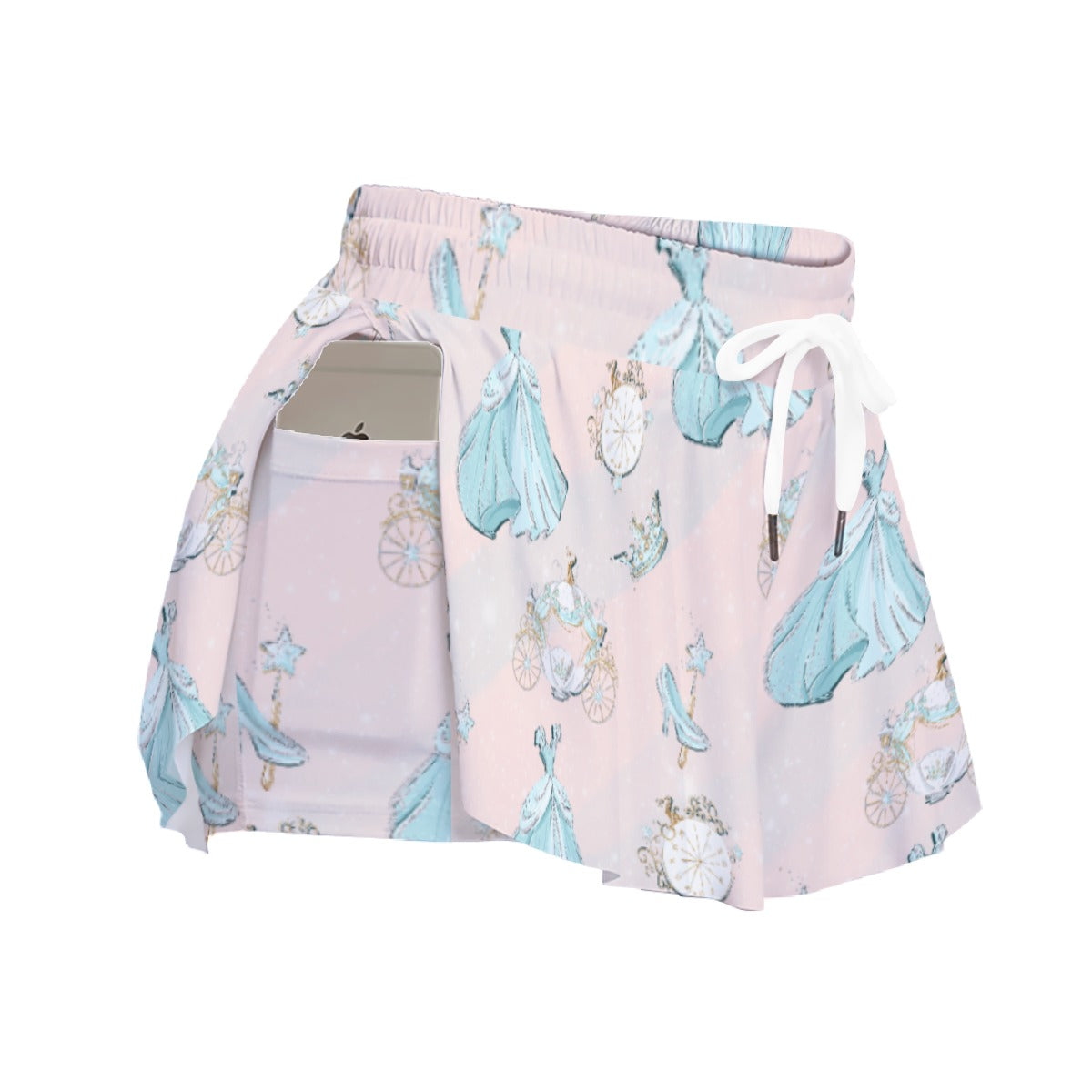 Pastel Midnight Magic - Women's Flowy Pocket Shorts
