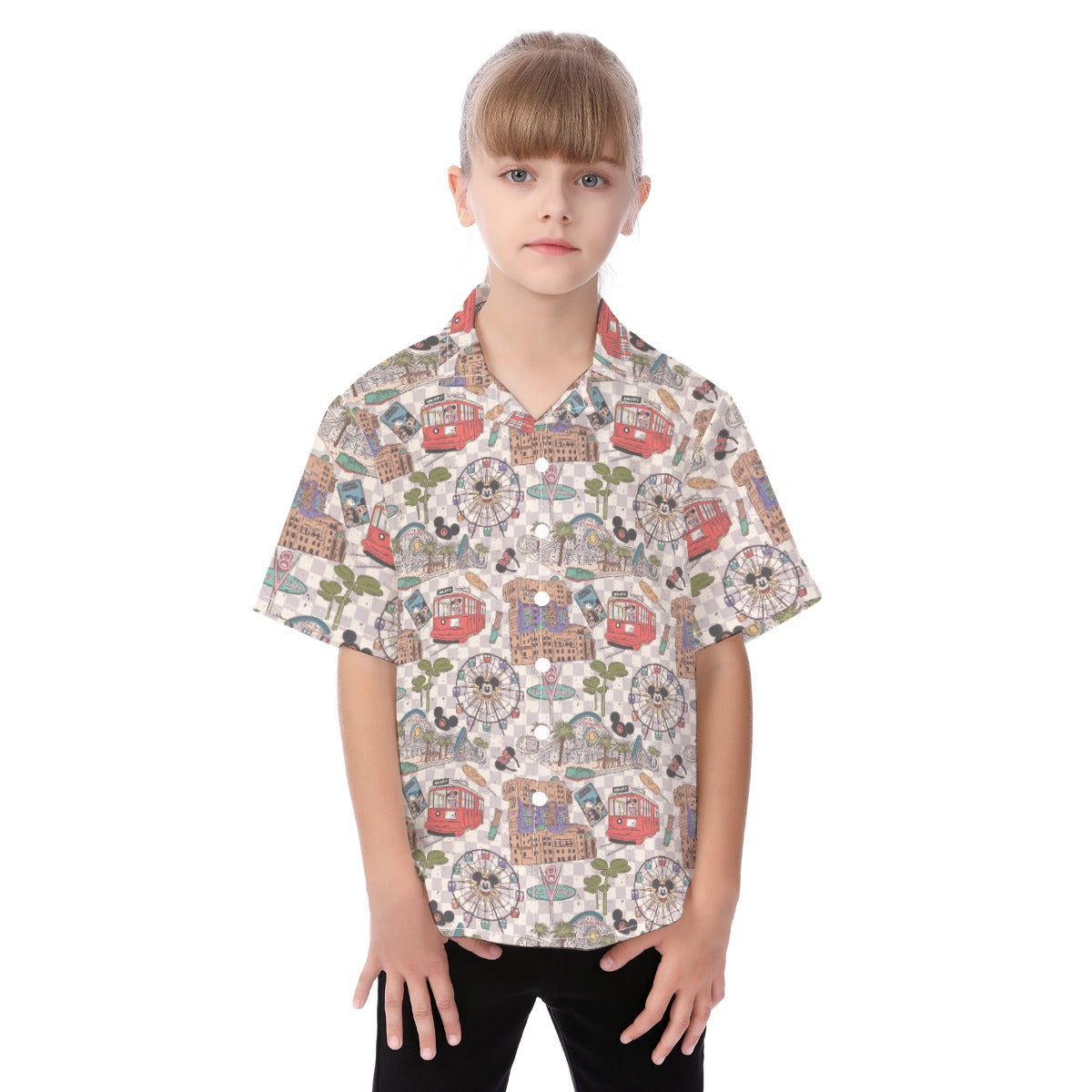 Original DCA - Kid's Hawaiian Button Up Shirt