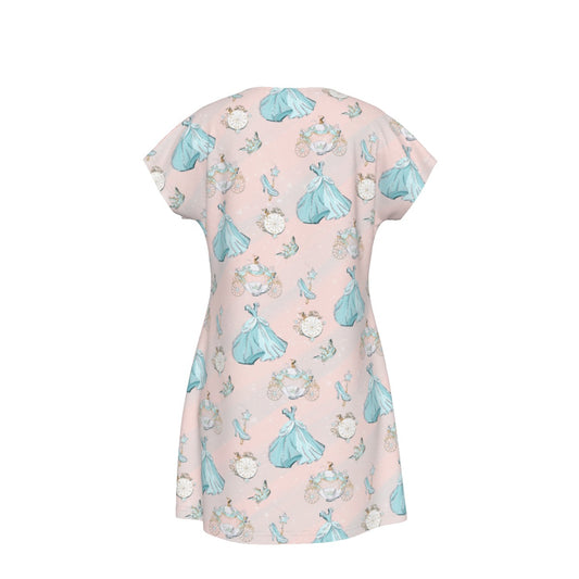 Pastel Midnight Magic - Women's T-Shirt Dress