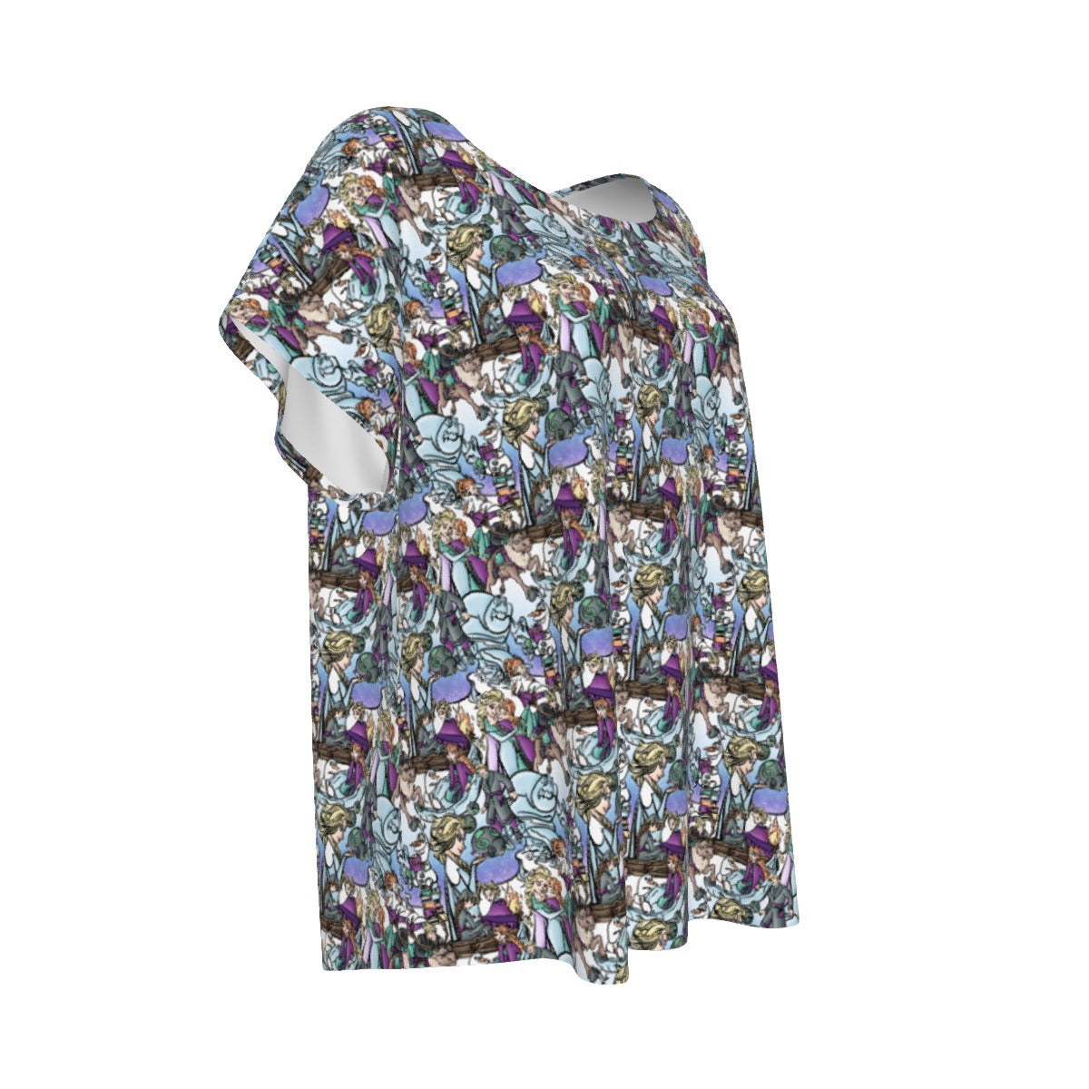 Enchanted Winter Journey - Women’s Relaxed Fit Scoop Tee