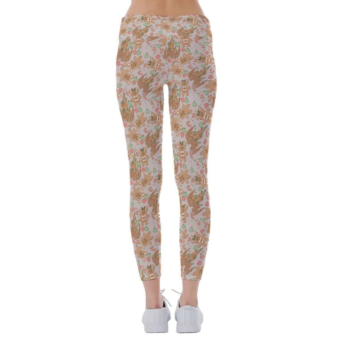 Festive Gingerbread Treats - Women's Yoga Leggings