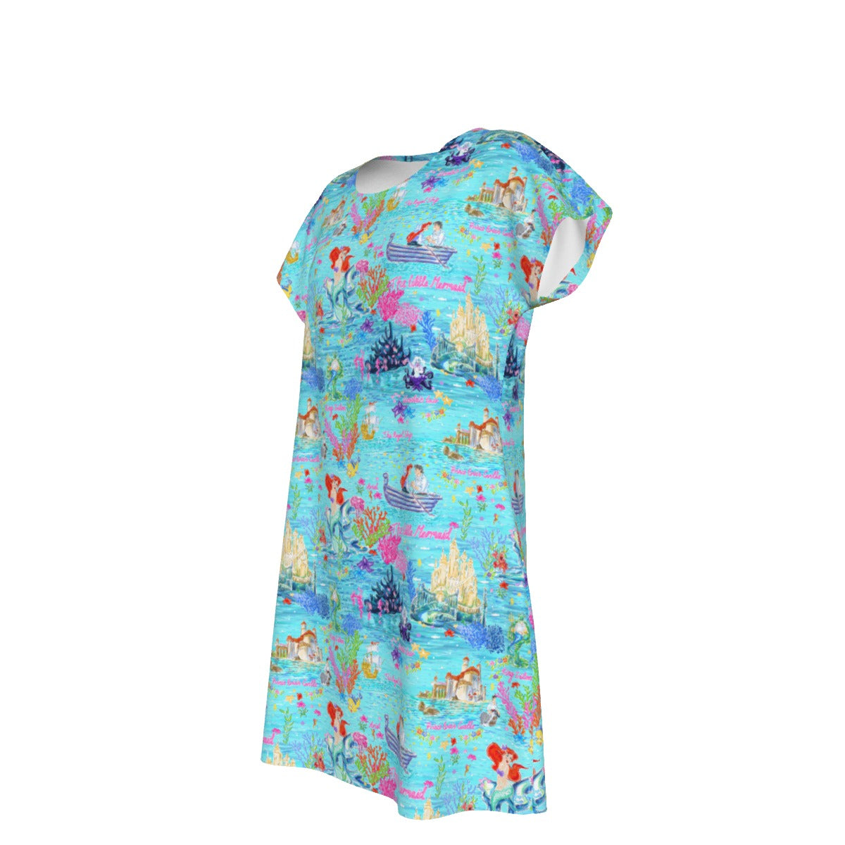 Ocean Wonderland Dreams - Women's T-Shirt Dress