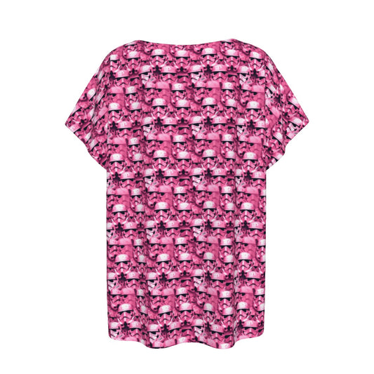 Pink Helmet Battalion - Women’s Relaxed Fit Scoop Tee