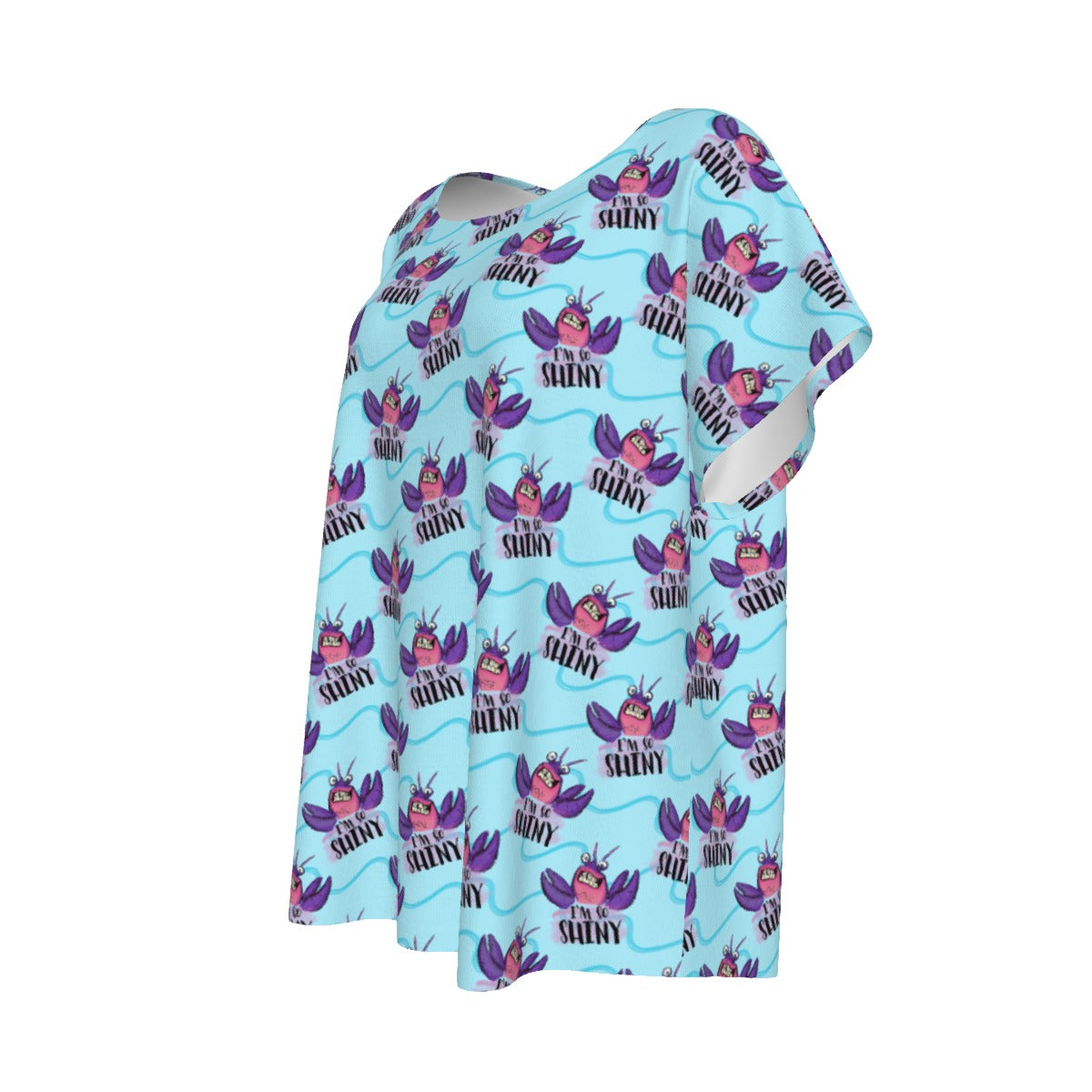 Shiny Deep-Sea Villain - Women’s Relaxed Fit Scoop Tee