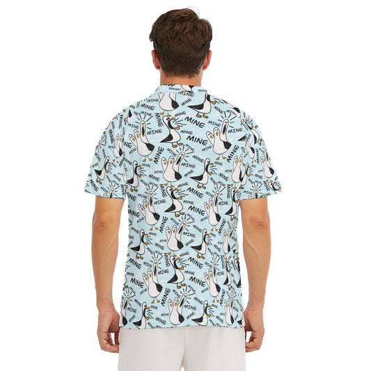 Mine Mine Mine Seagulls - Men's Polo Shirt