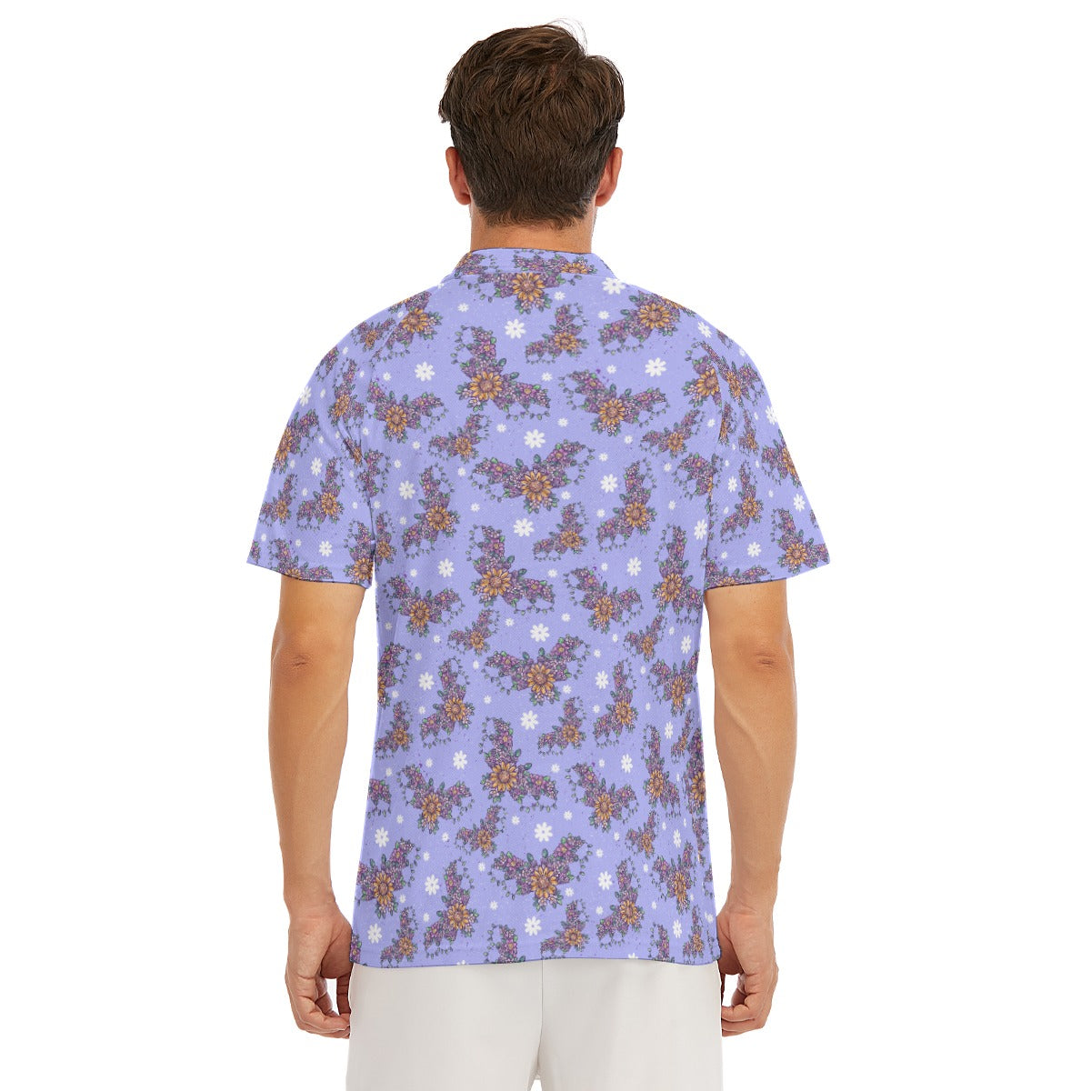 Blooming Bats - Men's Polo Shirt