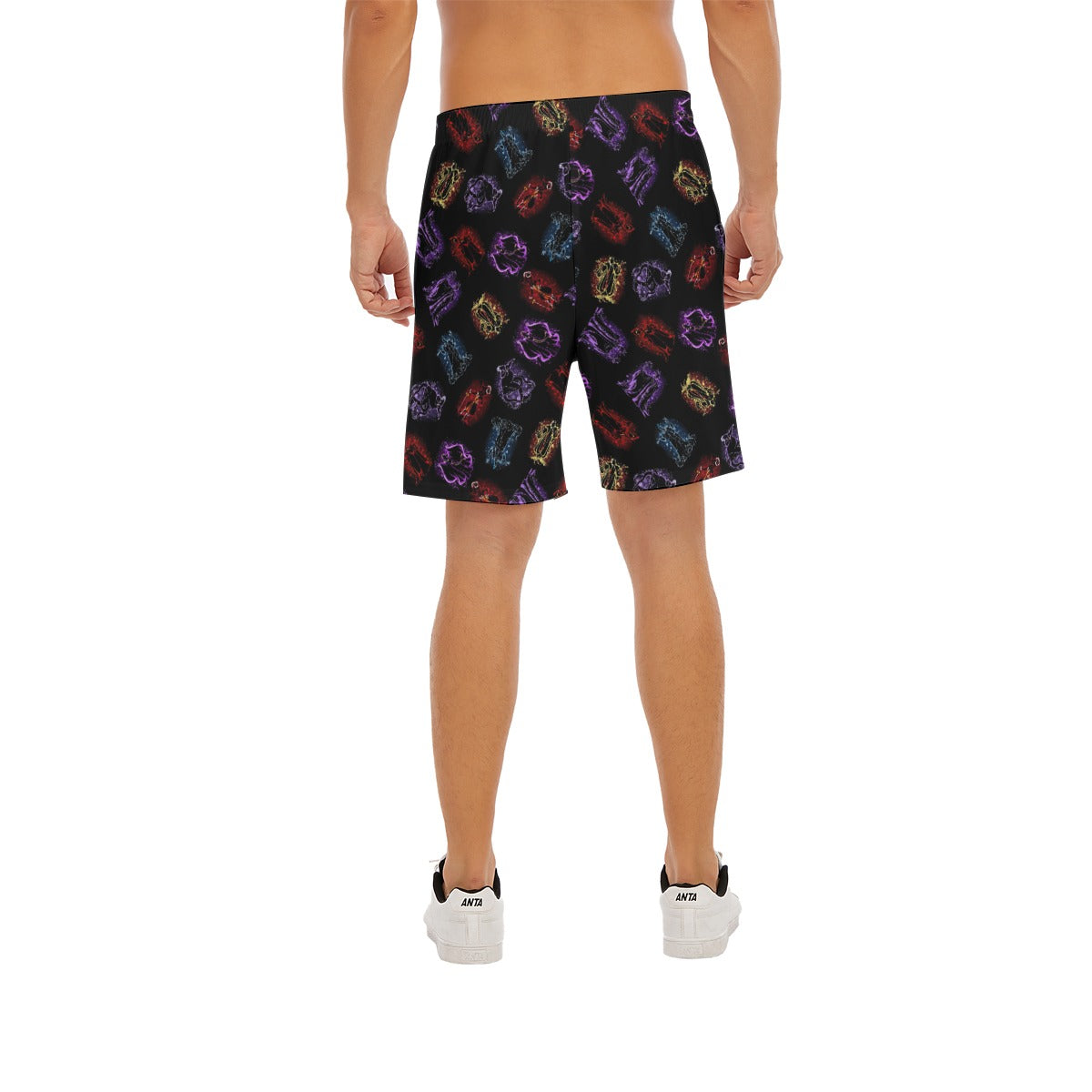 Villain Silhouettes Sparkle - Men’s Pocket Beach Shorts
