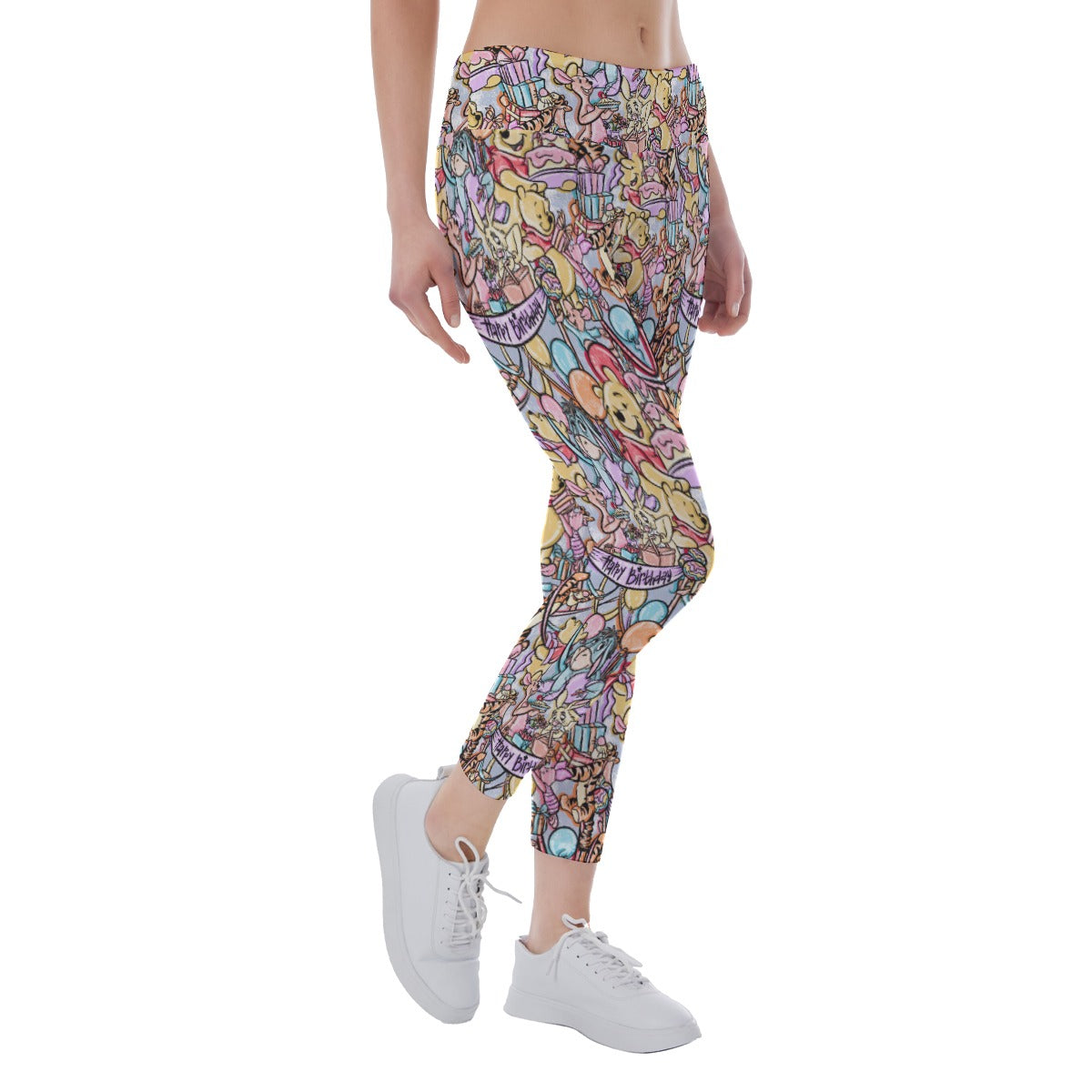 Birthday Bash in the Woods - Women's Yoga Leggings
