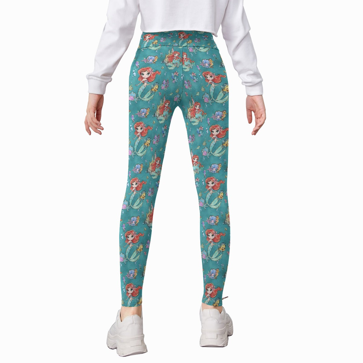 Whimsical Ocean Princess - Kid's Leggings