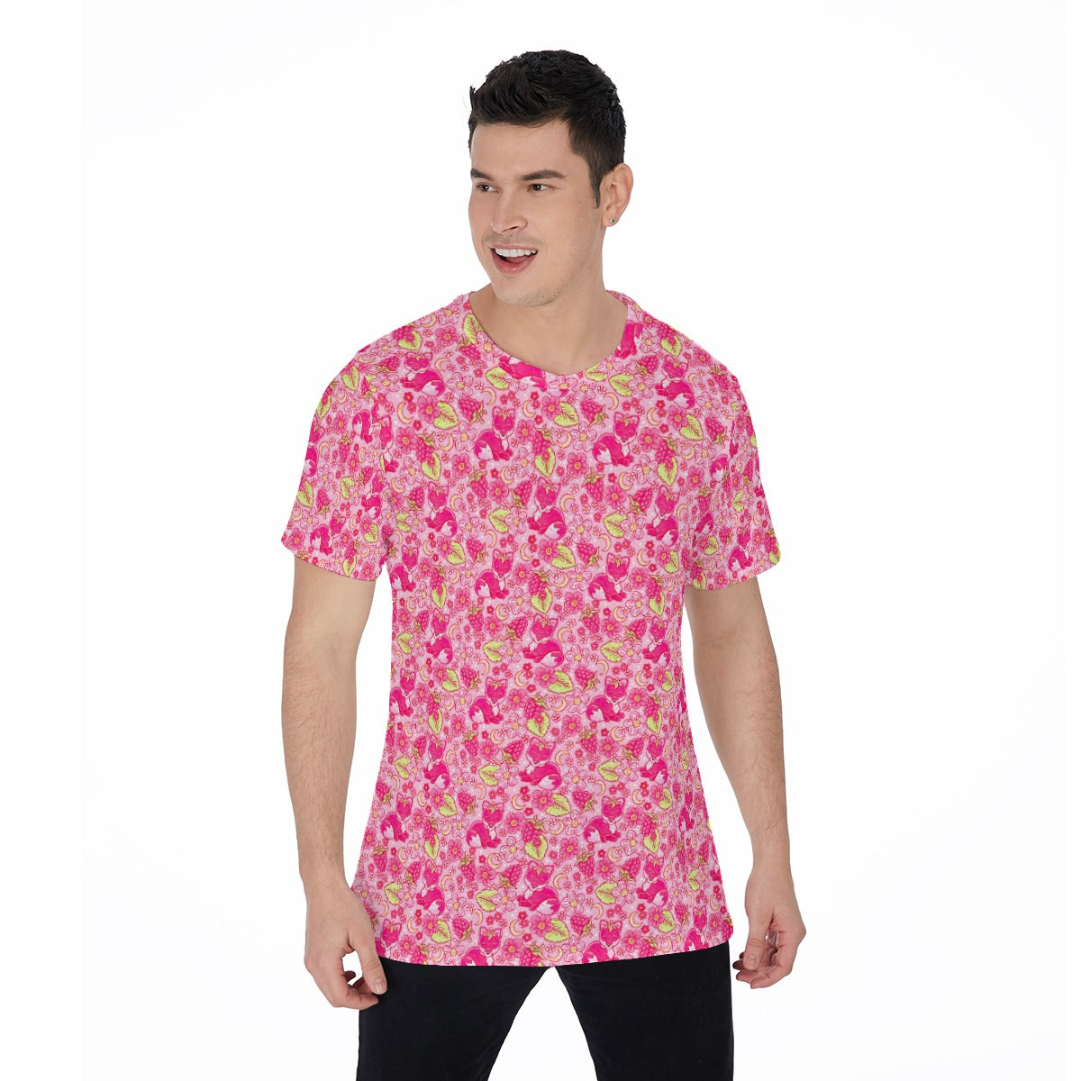 Fruitimals - Raspberry Foxes - Men's Short Sleeve T-Shirt