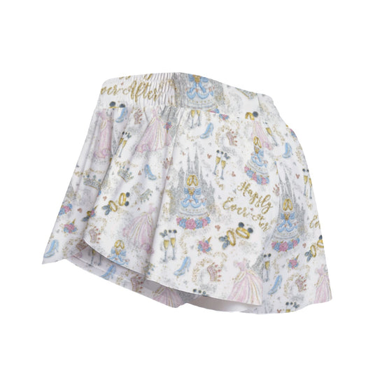 Happily Ever After Weddings - Women's Flowy Pocket Shorts