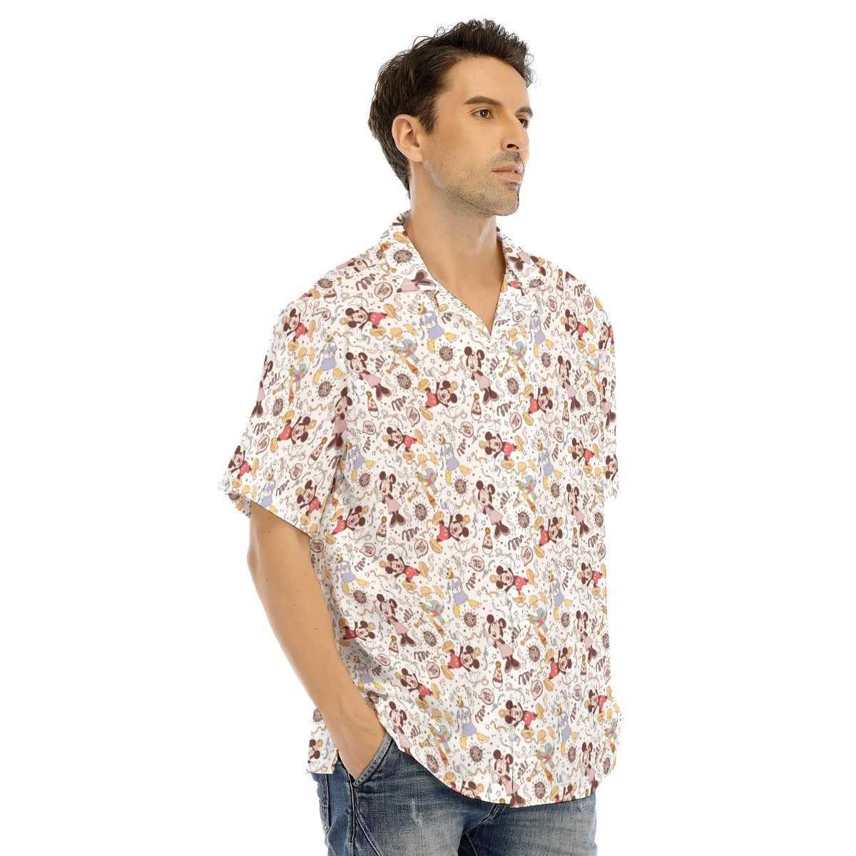 New Year Celebration Crew - Men's Hawaiian Button Up Shirt