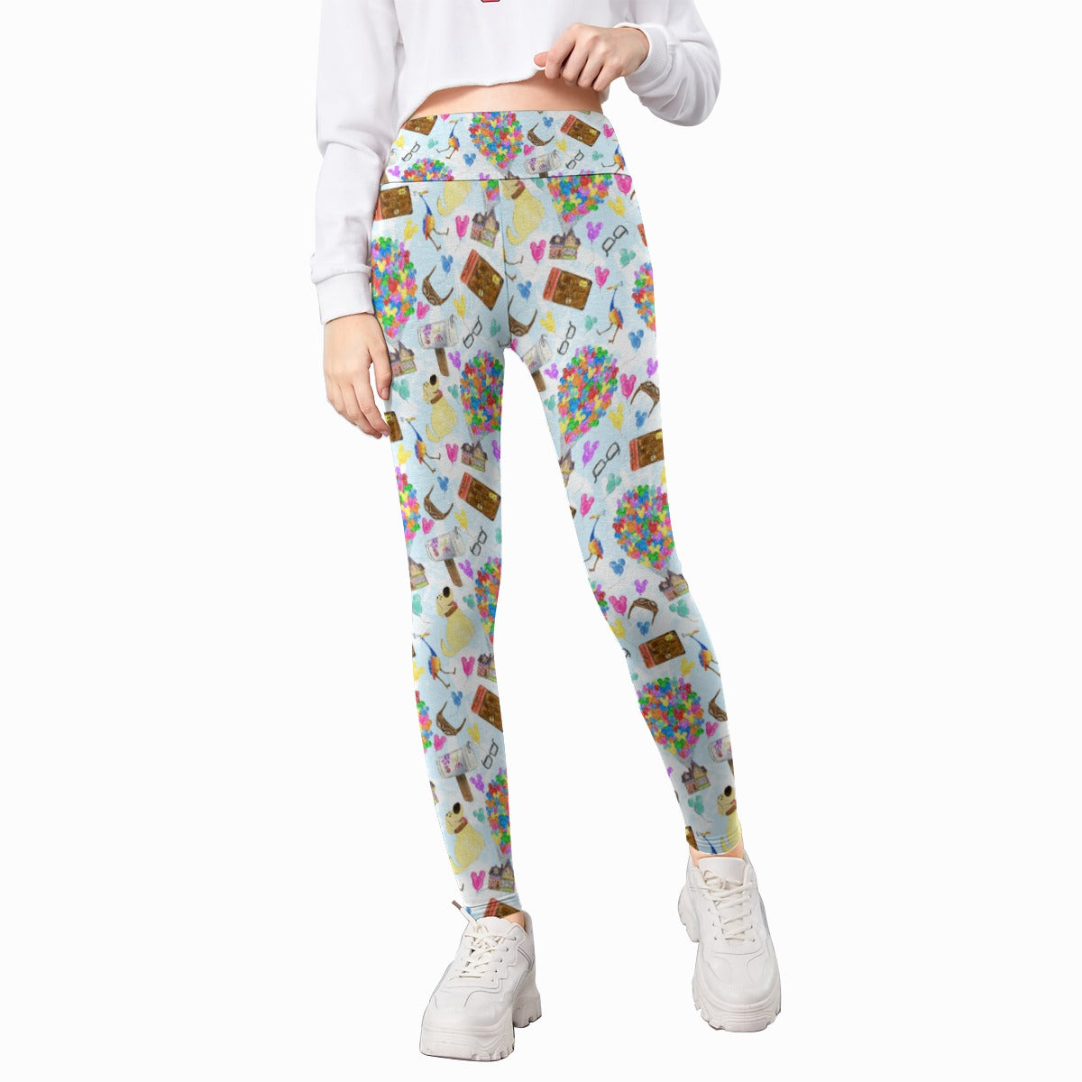 Up Adventure Icons - Kid's Leggings