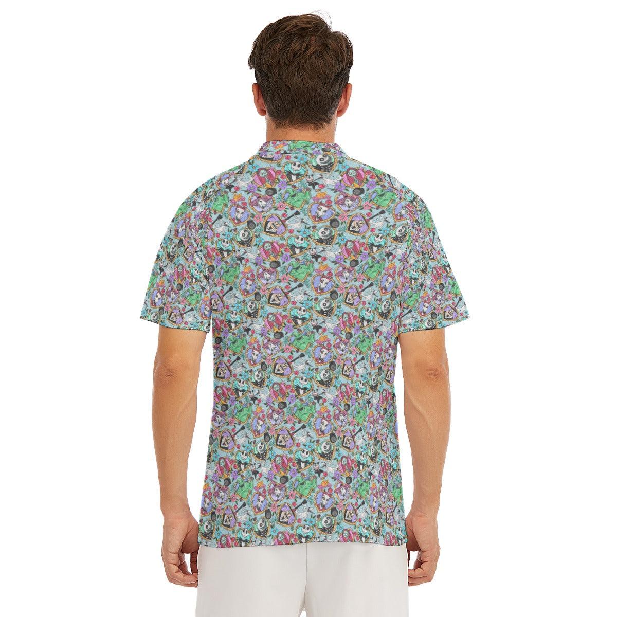 Tattoo Hearts Spooky Crew - Men's Polo Shirt