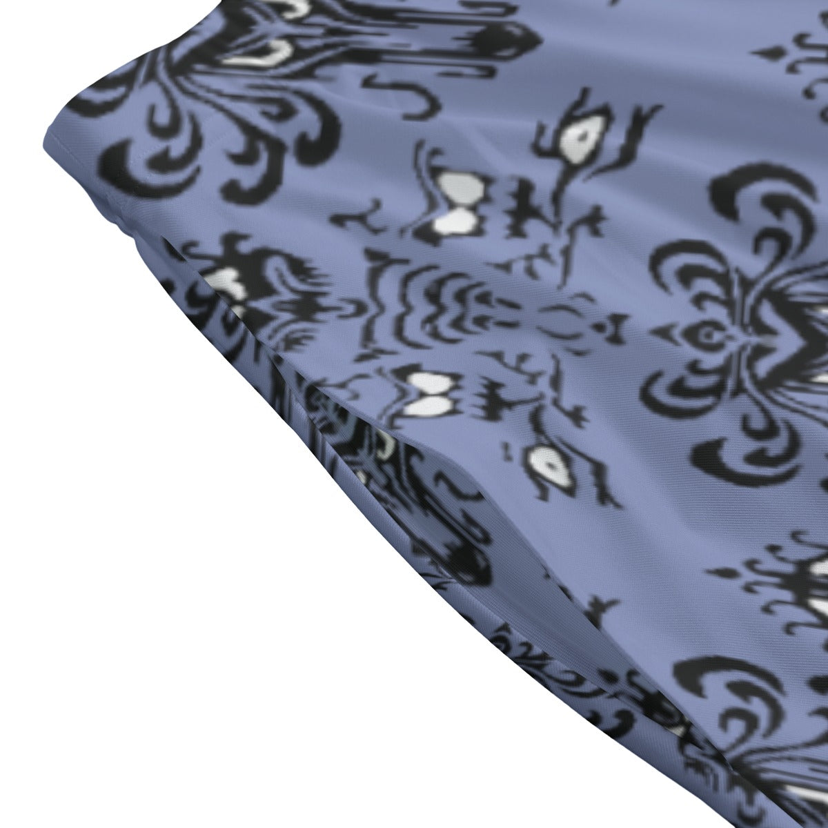 Spooky Mansion Wallpaper - Women's Pocket Skater Skirt