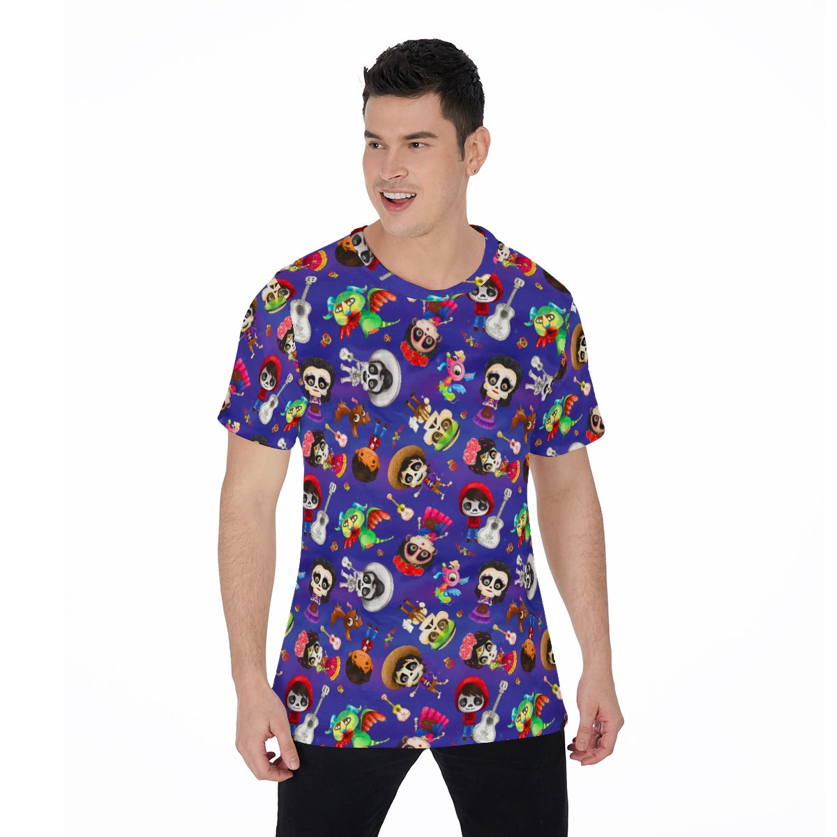 Poco Loco Día de Muertos - Men's Short Sleeve T-Shirt
