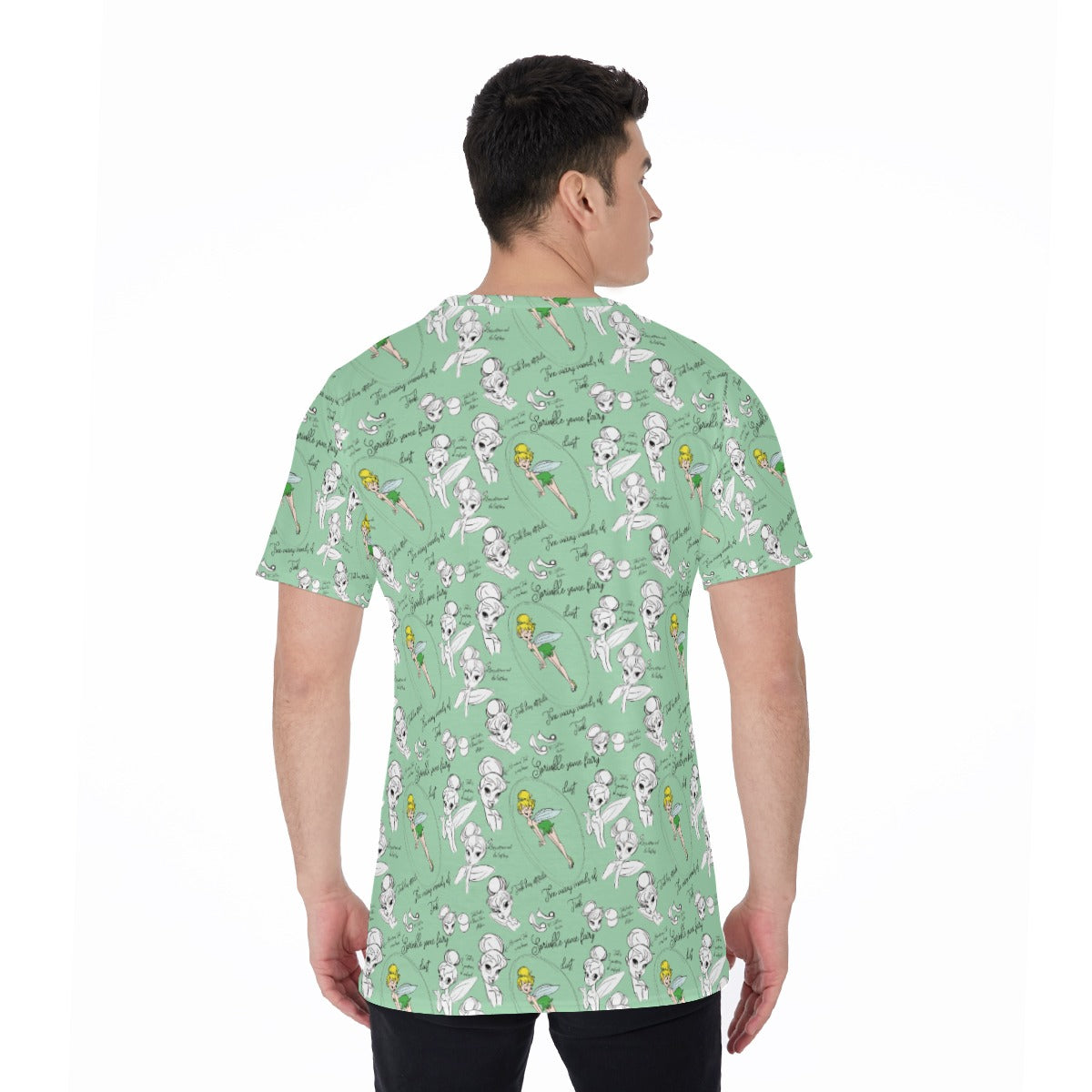 Drawing Pixie Fairy - Men's Short Sleeve T-Shirt