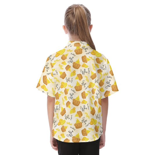 Pineapple Whip It! - Kid's Hawaiian Button Up Shirt