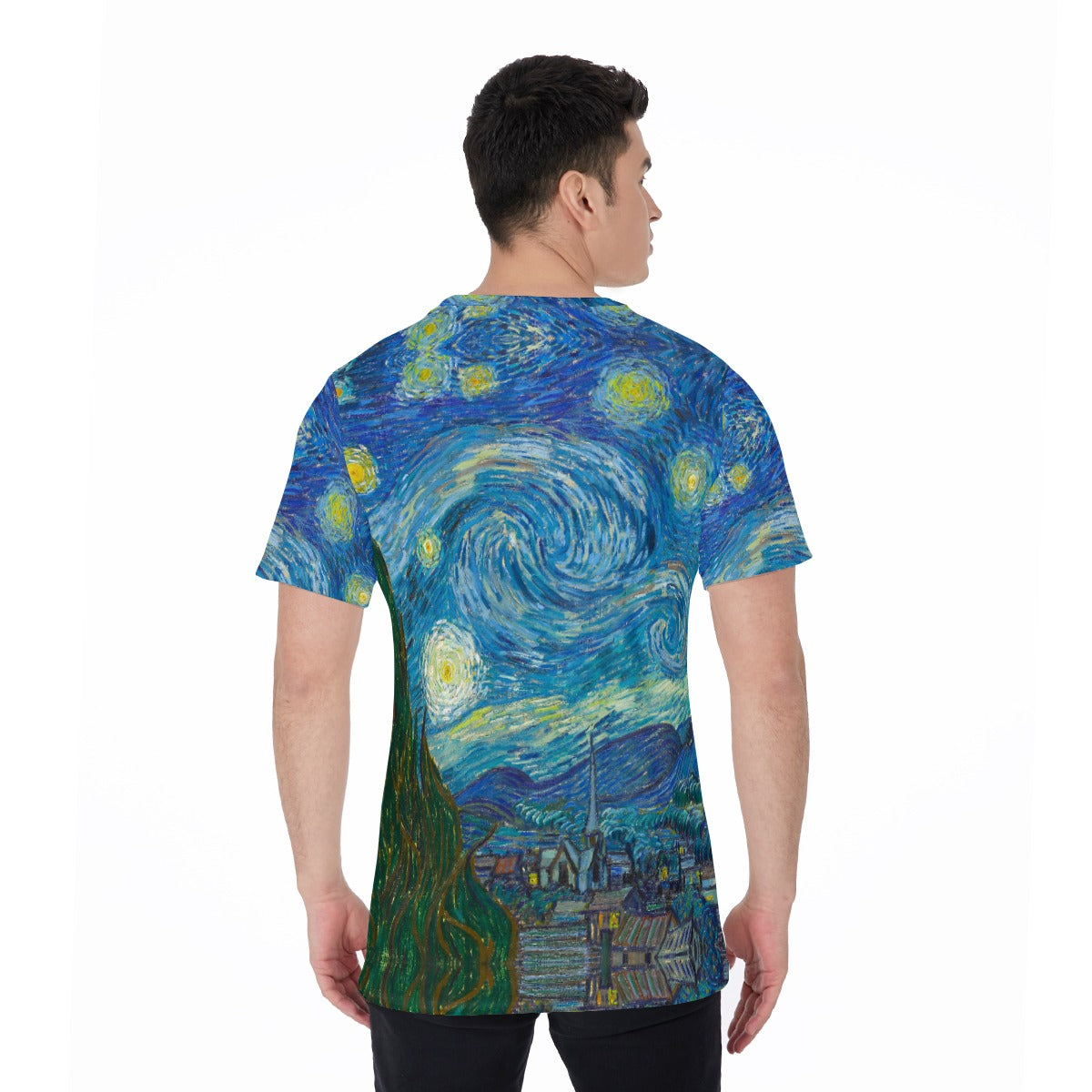 Van Gogh Starry Night - Men's Short Sleeve T-Shirt