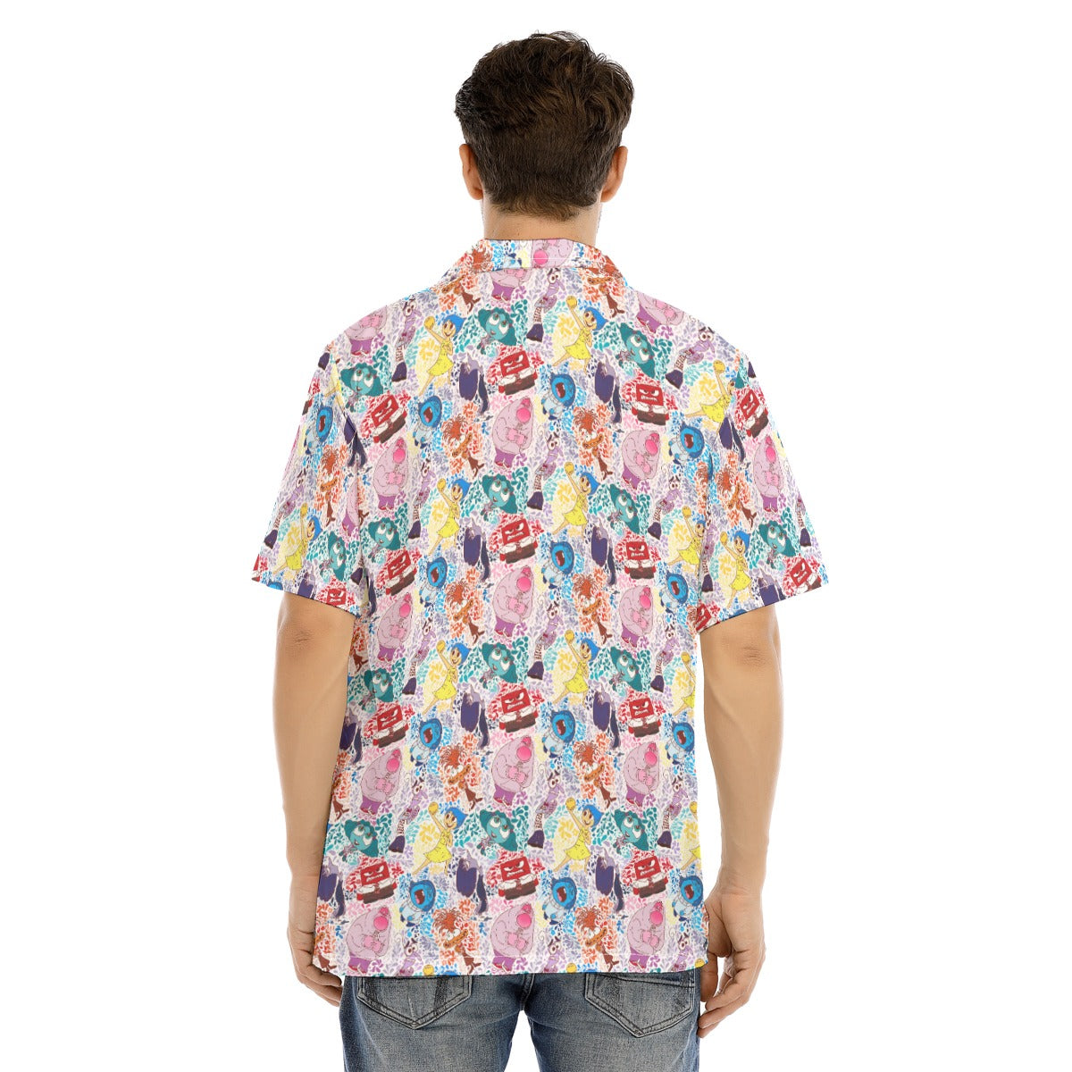 Floral Emotions - Men's Hawaiian Button Up Shirt