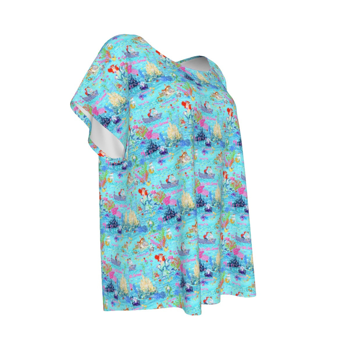 Ocean Wonderland Dreams - Women’s Relaxed Fit Scoop Tee