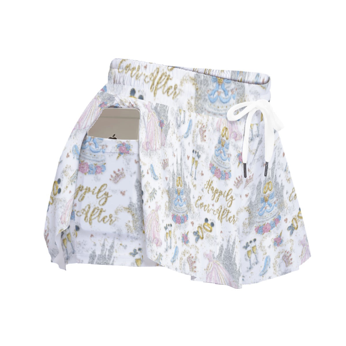 Happily Ever After Weddings - Women's Flowy Pocket Shorts