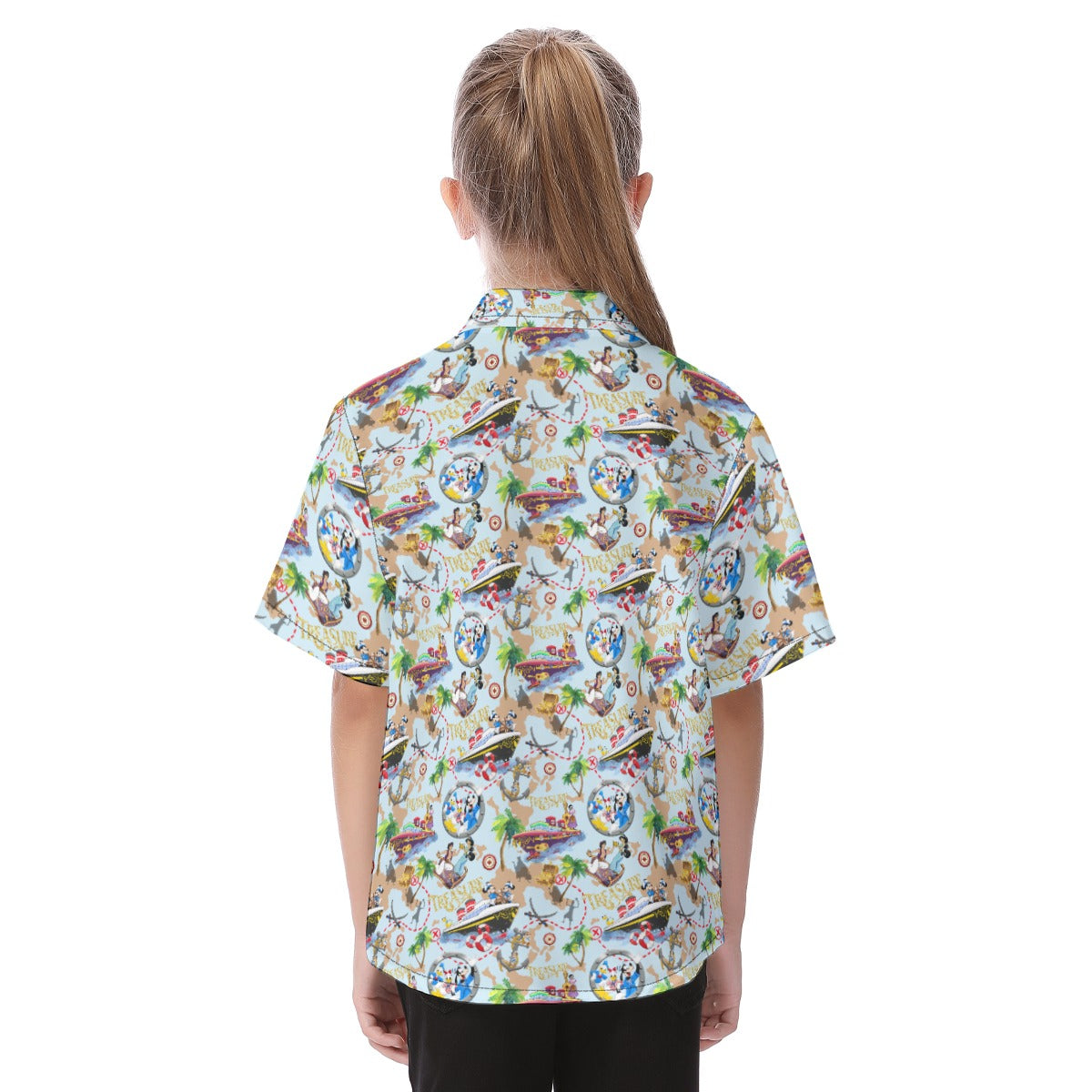 Treasure Voyage Cruise - Kid's Hawaiian Button Up Shirt