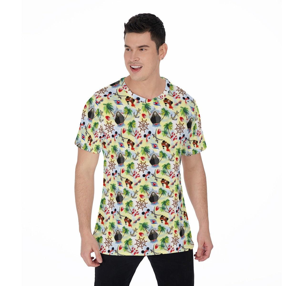 Pirate Night Cruise - Men's Short Sleeve T-Shirt