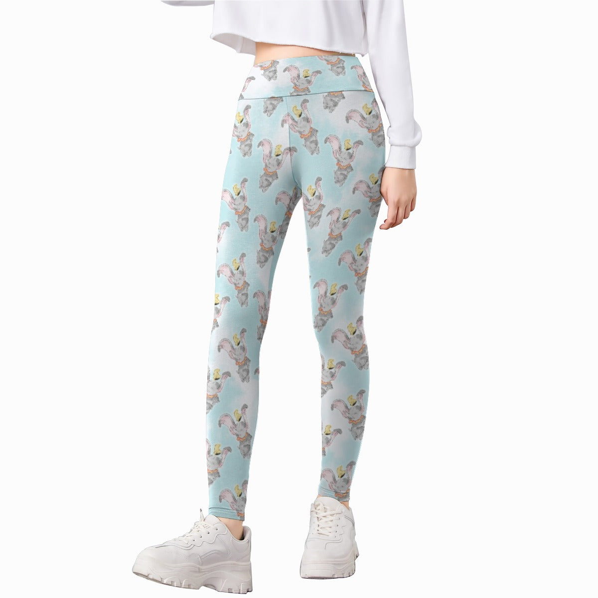 Sketch of Flying Elephant - Kid's Leggings