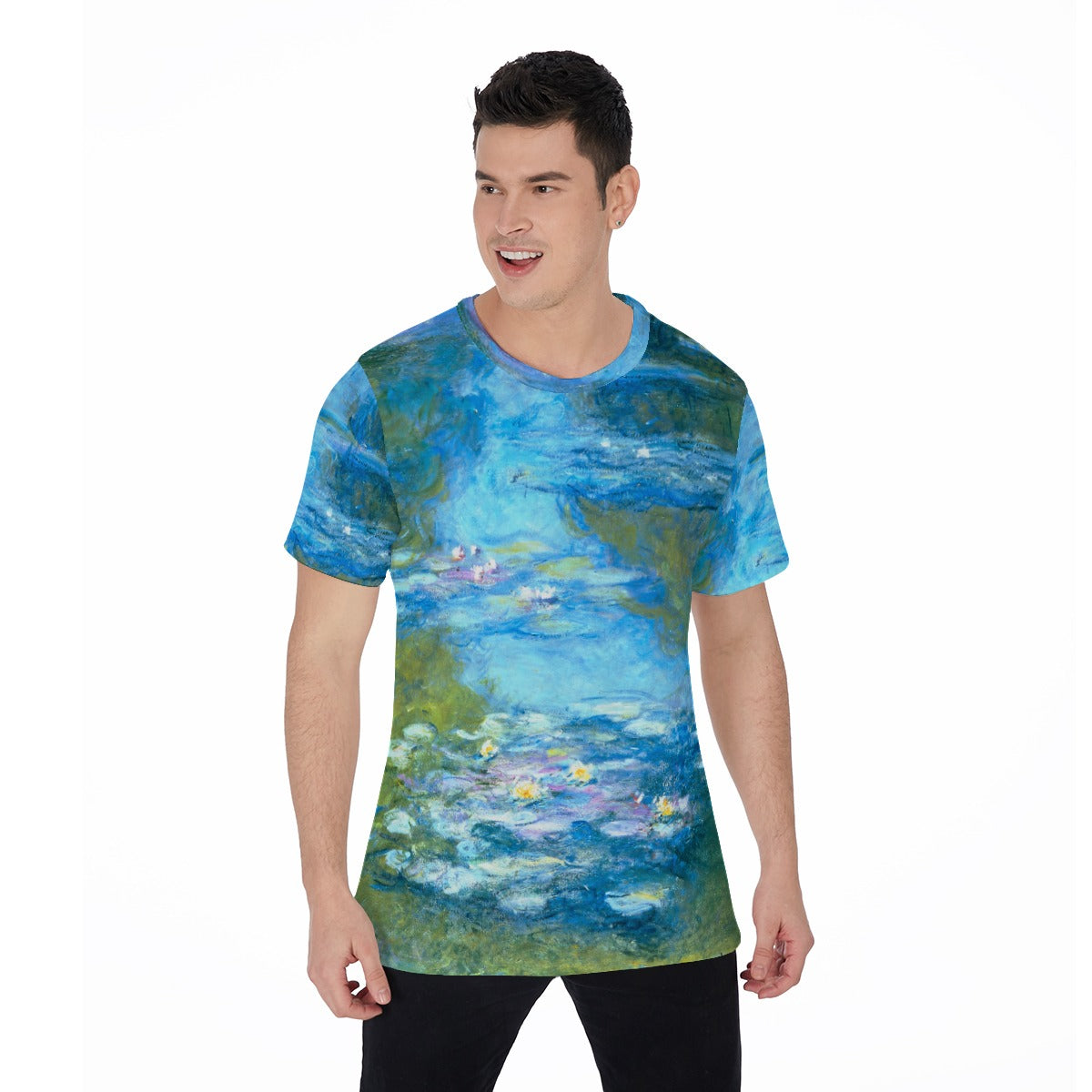 Monet Water Lillies - Men's Short Sleeve T-Shirt