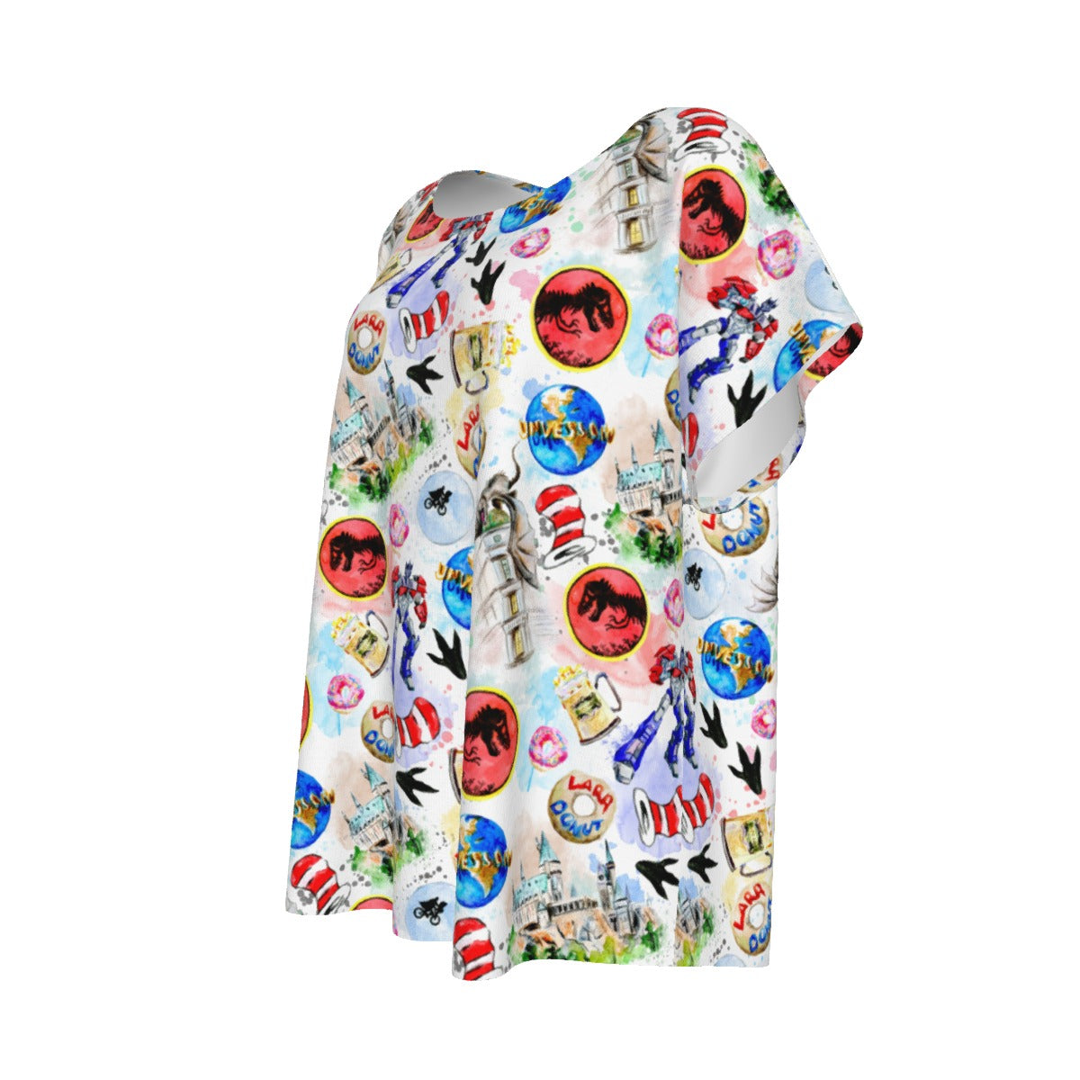 A Universal Adventure - Women’s Relaxed Fit Scoop Tee