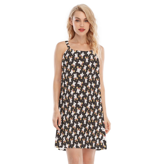 Ghostly Mouse - Women’s Adjustable Sundress
