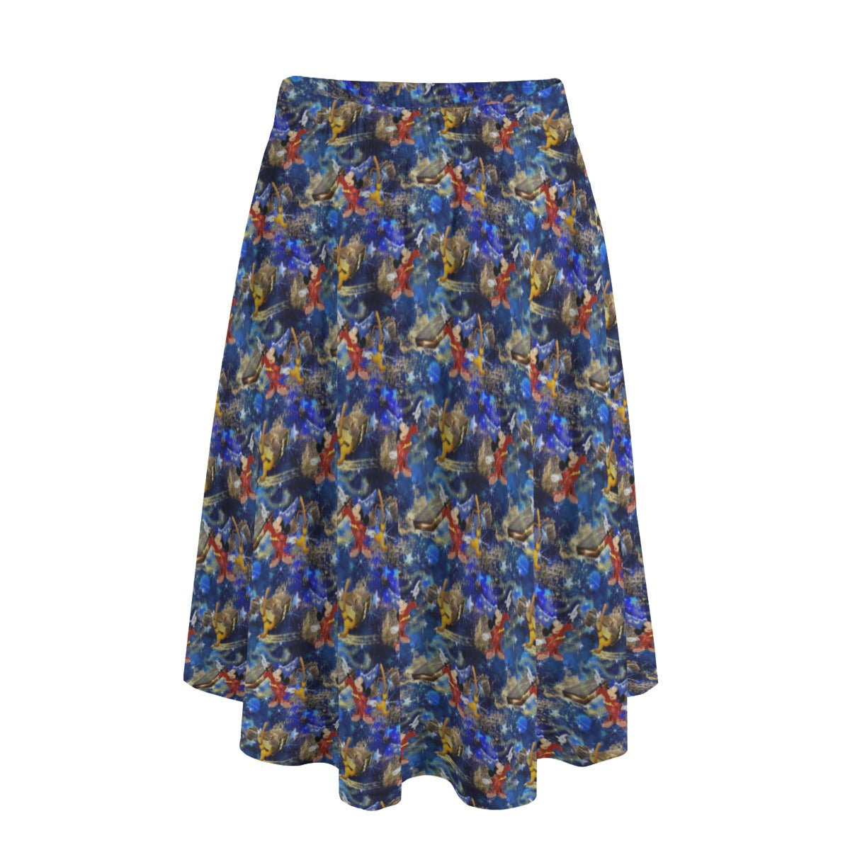 Enchanted Broom Magic - Women’s Pocket Midi Skirt