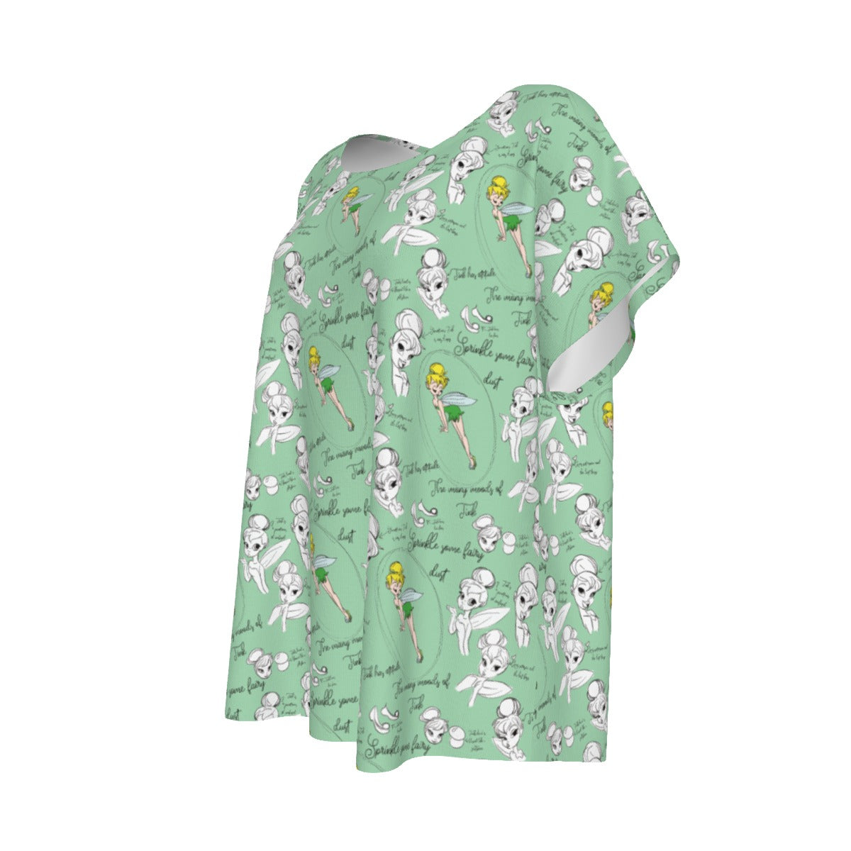 Drawing Pixie Fairy - Women’s Relaxed Fit Scoop Tee