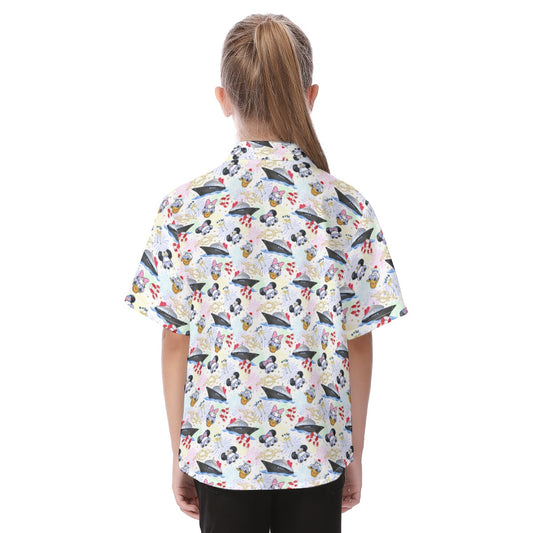 Wish Cruise Celebration - Kid's Hawaiian Button Up Shirt