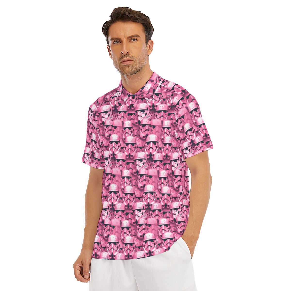 Pink Helmet Battalion - Men's Polo Shirt