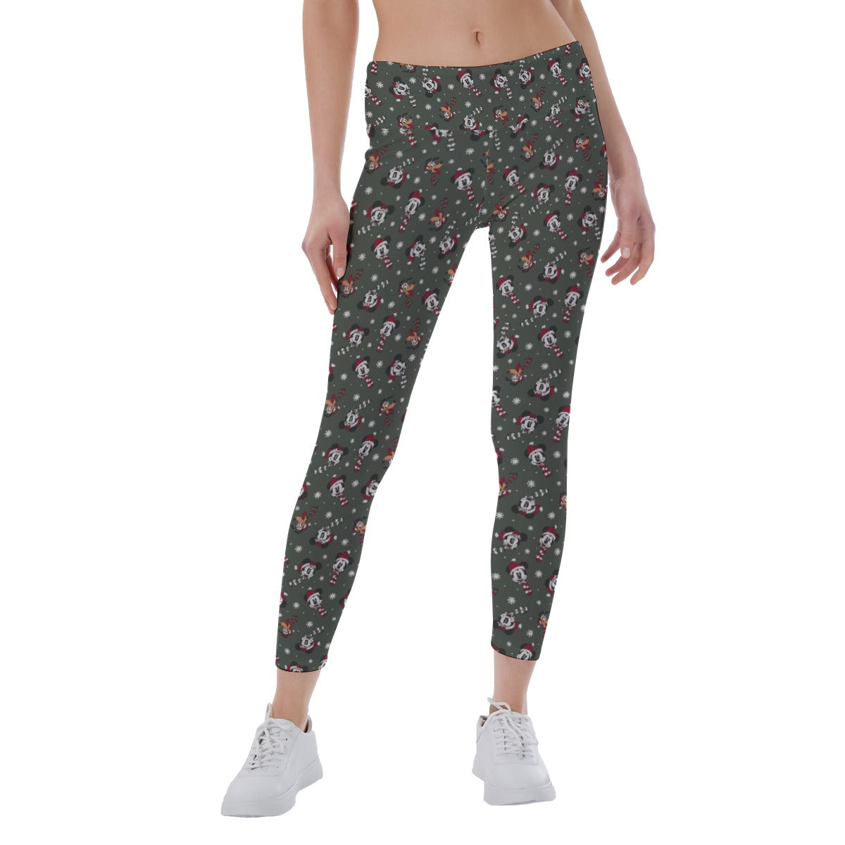 Vintage Holiday Friends - Women's Yoga Leggings