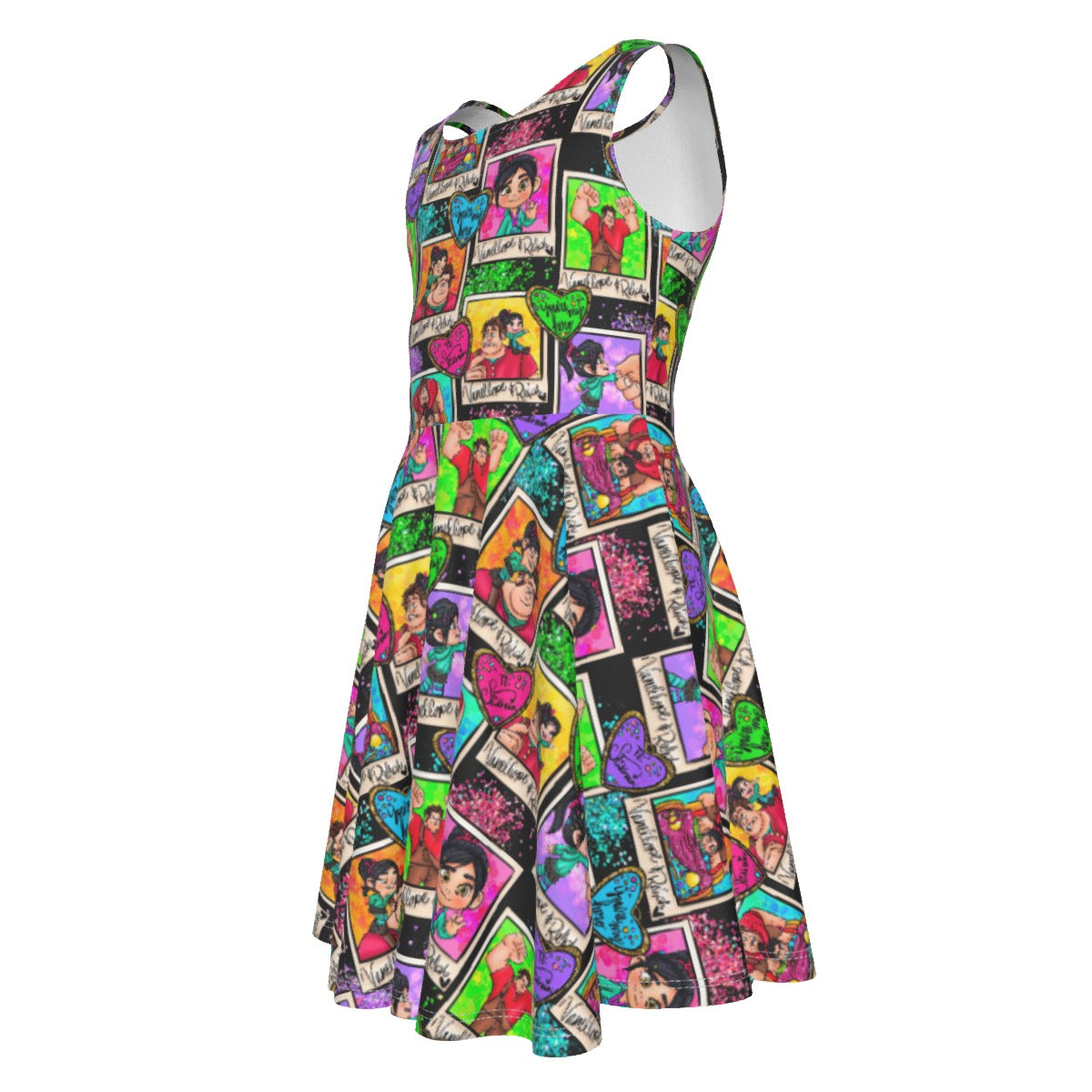 You're My Hero - Kid's Sleeveless Skater Dress