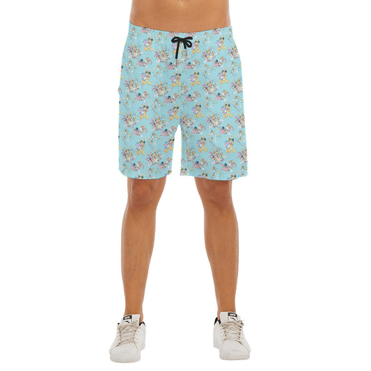 Spring Bunny Costume Crewumes - Men’s Pocket Beach Shorts