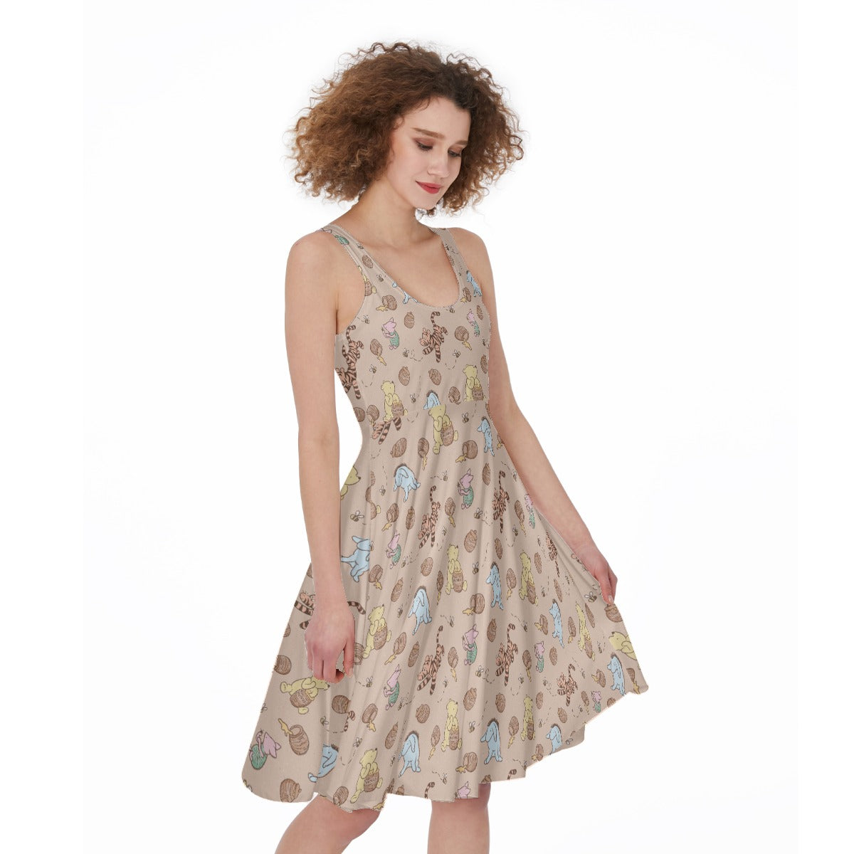 Honey Pot Daydreams - Pocket Midi Skater Dress