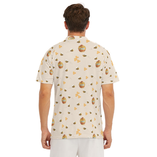 Sweet Hunny Pot & Bees - Men's Polo Shirt