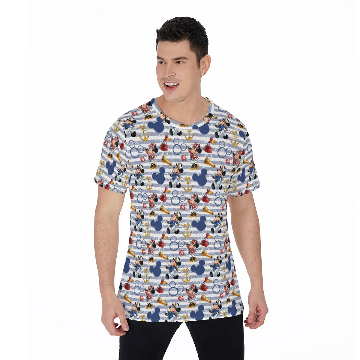 Captain and First Mate at Sea - Men's Short Sleeve T-Shirt