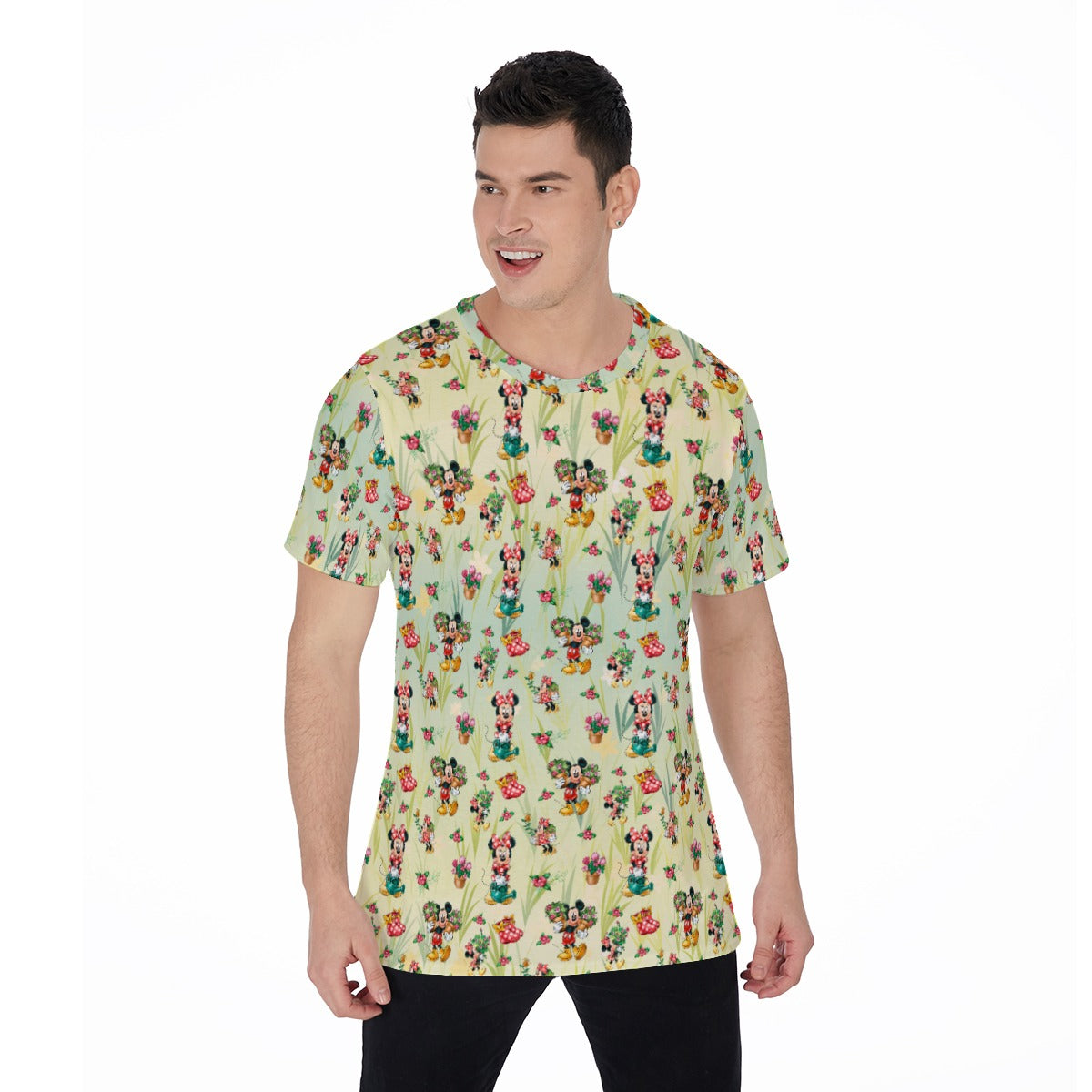 Garden Mouse Helpers at Work - Men's Short Sleeve T-Shirt
